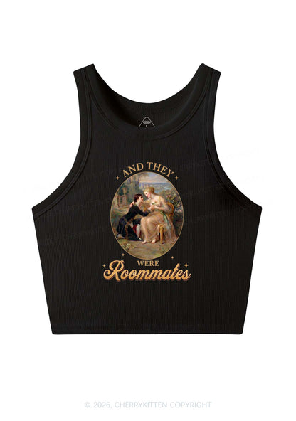 They Were Roommates Pride Y2K Crop Tank Top Cherrykitten