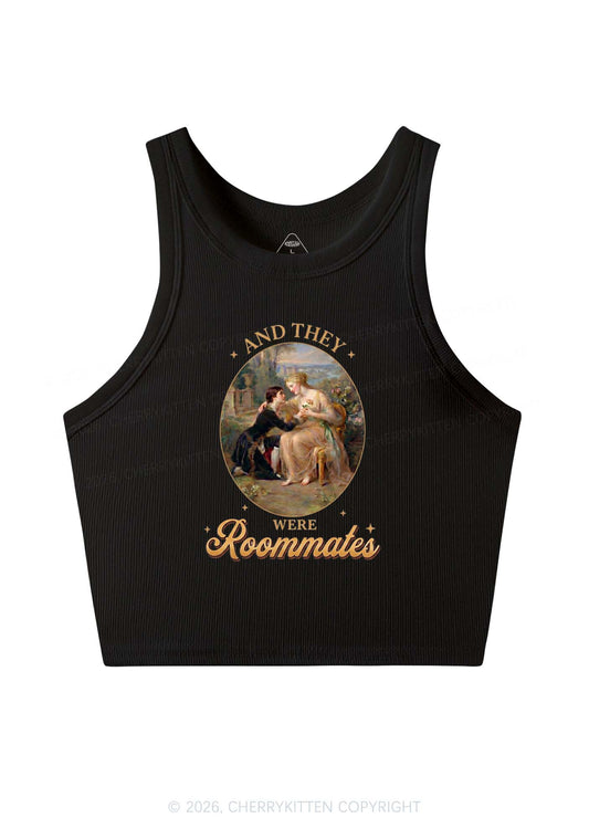 They Were Roommates Pride Y2K Crop Tank Top Cherrykitten