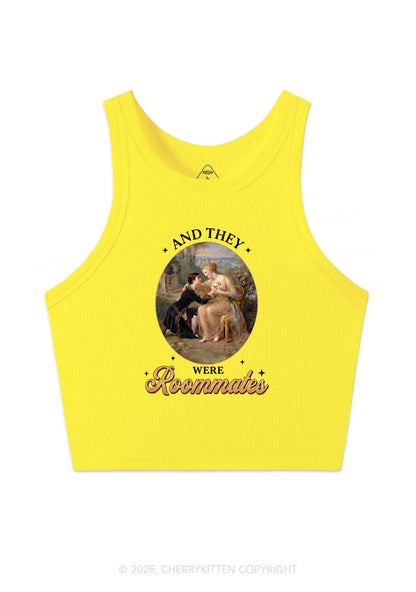 They Were Roommates Pride Y2K Crop Tank Top Cherrykitten