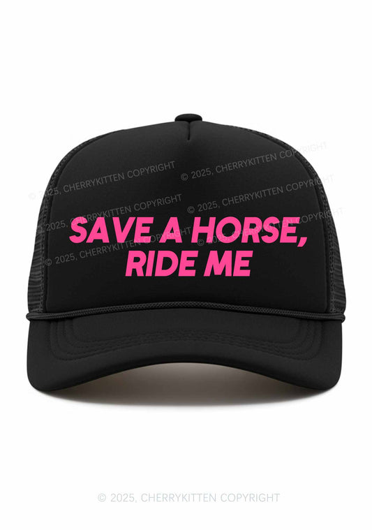 Save Horse Ride Me Y2K Trucker Hat Cherrykitten