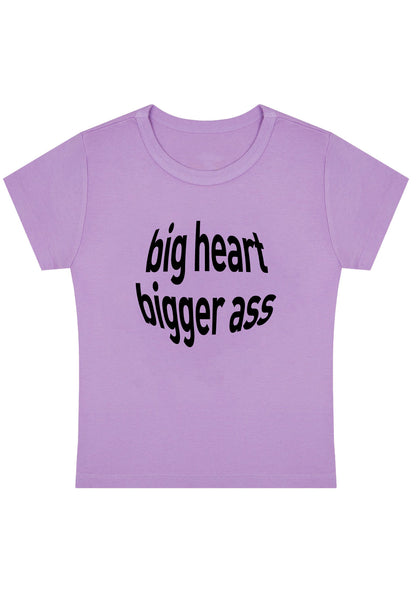 Curvy Big Heart Bigger Baby Tee