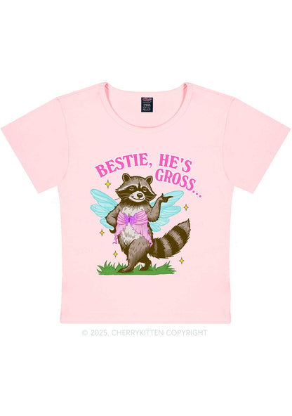Bestie He Is Gross Y2K Baby Tee Cherrykitten