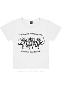Rats Darkest Time Y2K Baby Tee Cherrykitten