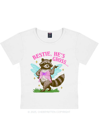 Bestie He Is Gross Y2K Baby Tee Cherrykitten