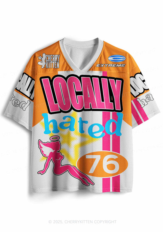 Custom Locally Hated Girl Y2K Sport Jersey Shirts Cherrykitten