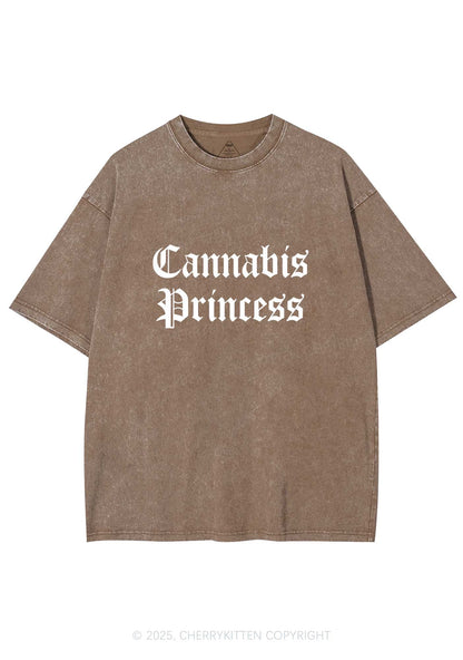 Cxnnxbis Princess Y2K Washed Tee Cherrykitten