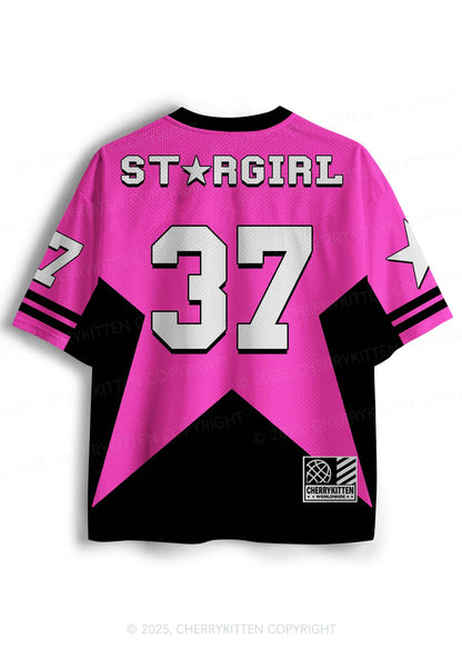Custom Pink Stargirl Y2K Sport Jersey Shirts Cherrykitten