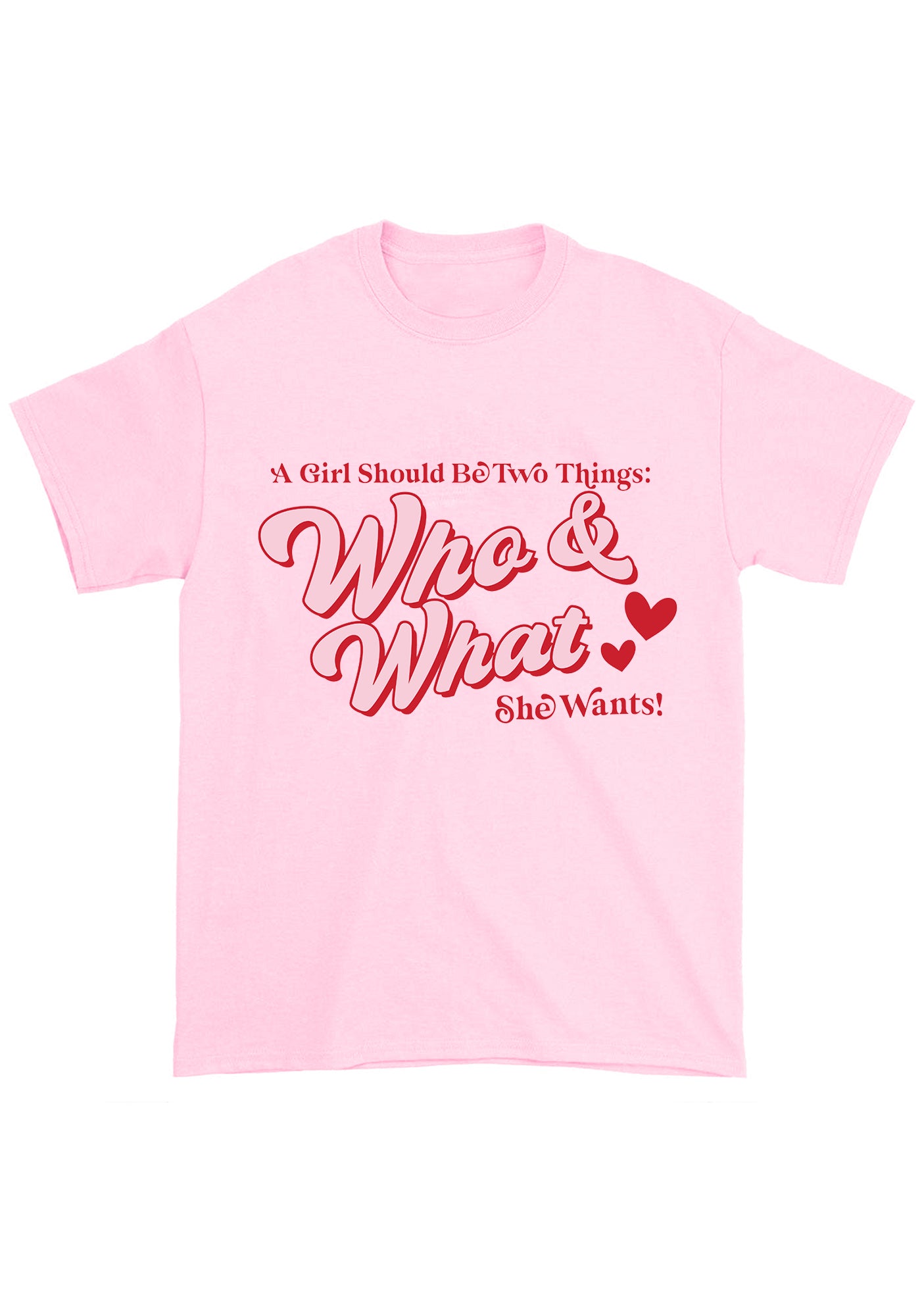 Who&What She Wants Chunky Shirt