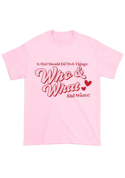 Who&What She Wants Chunky Shirt