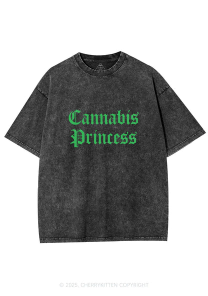 Cxnnxbis Princess Y2K Washed Tee Cherrykitten