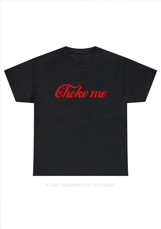 Choke Me Y2K Chunky Shirt Cherrykitten