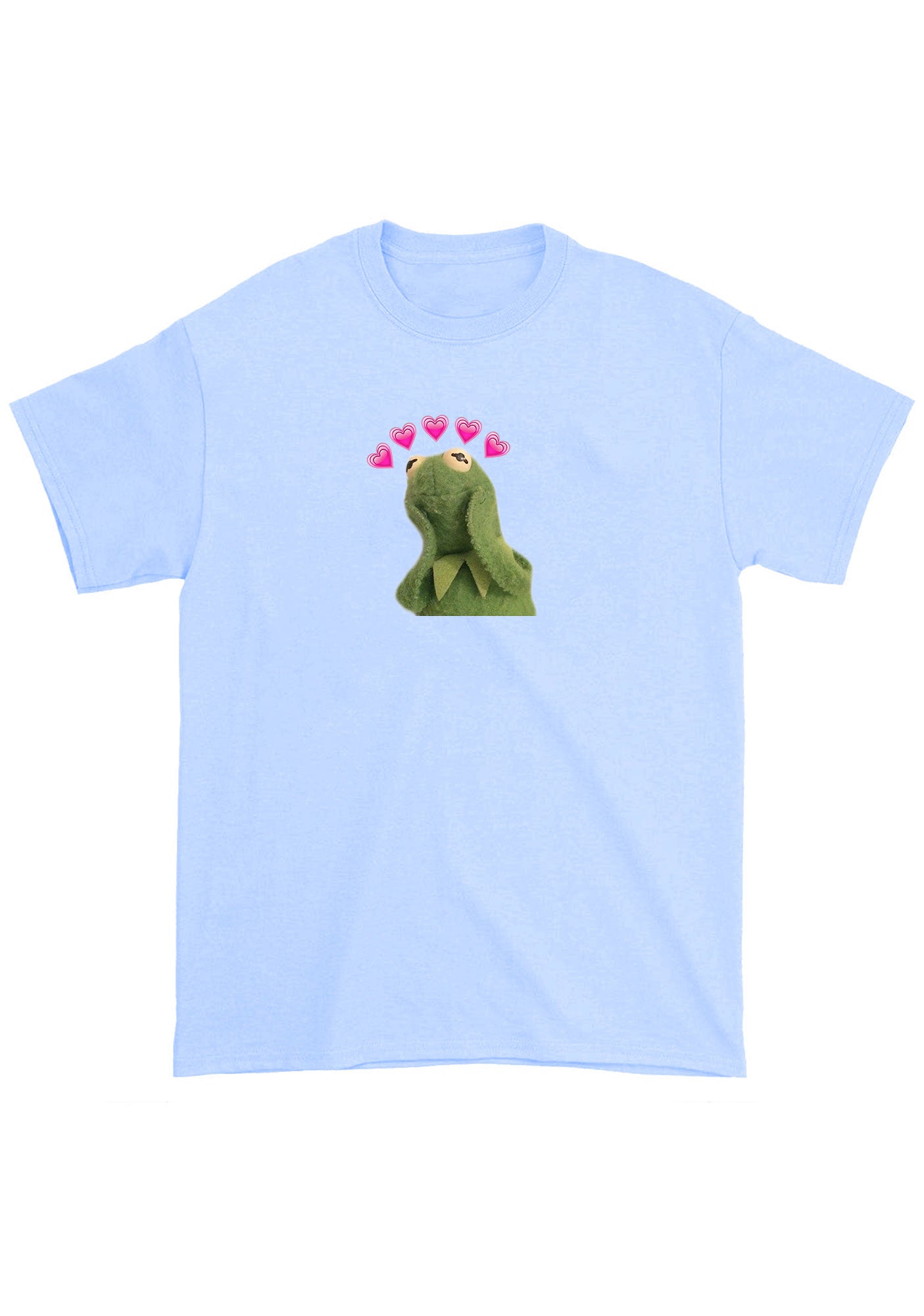 Pink Hearts Frog Chunky Shirt