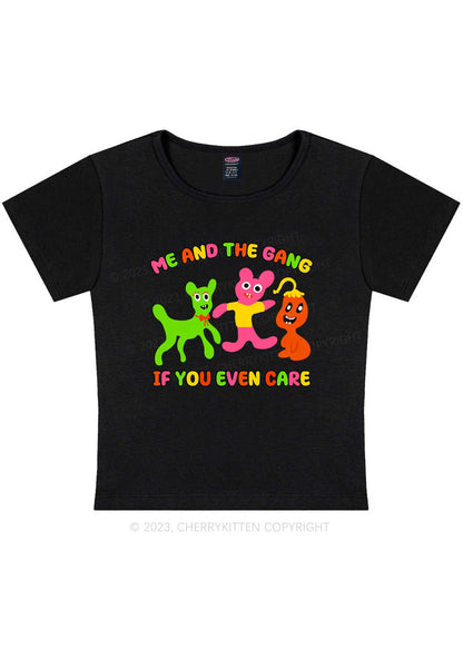Curvy Me And The Gang Y2K Baby Tee Cherrykitten