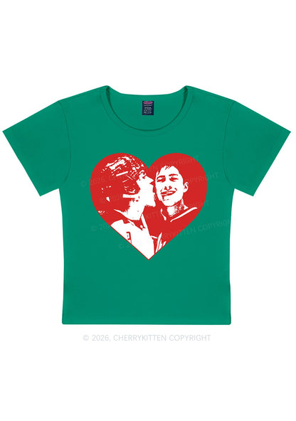 Red Heart Bros HR Y2K Baby Tee Cherrykitten