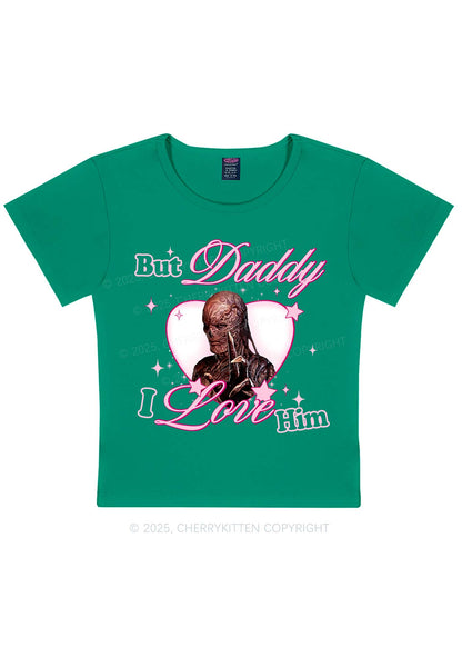 Daddy I Love VN Y2K Baby Tee Cherrykitten
