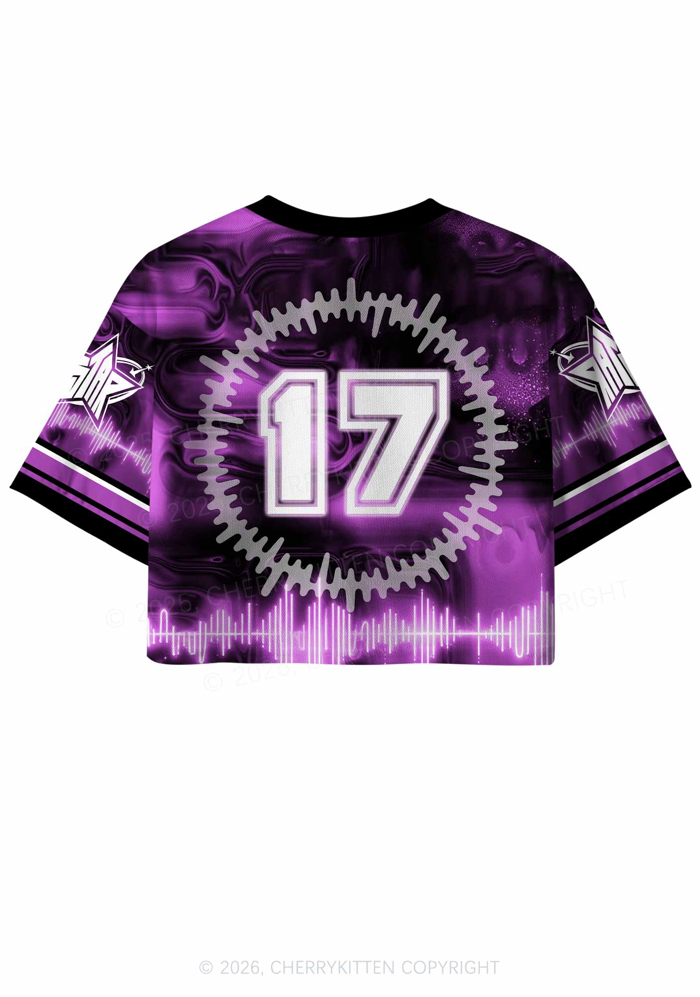 Me Or Techno Y2K Crop Sport Jersey Shirts Cherrykitten