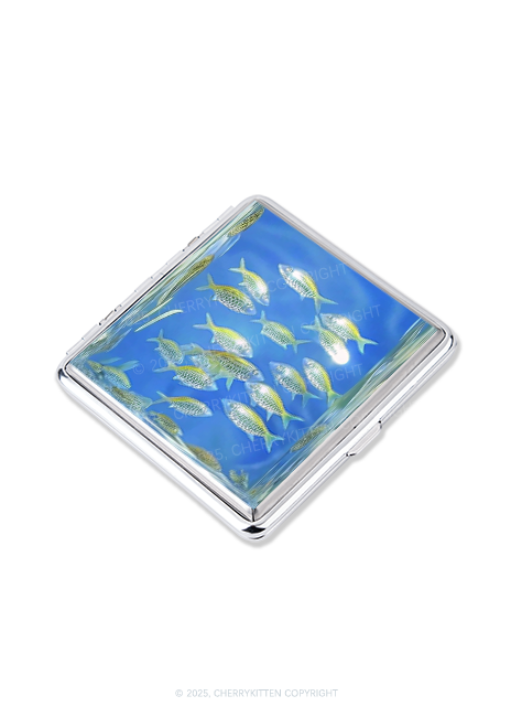Undersea Fish Y2K Cigarette Case Cherrykitten