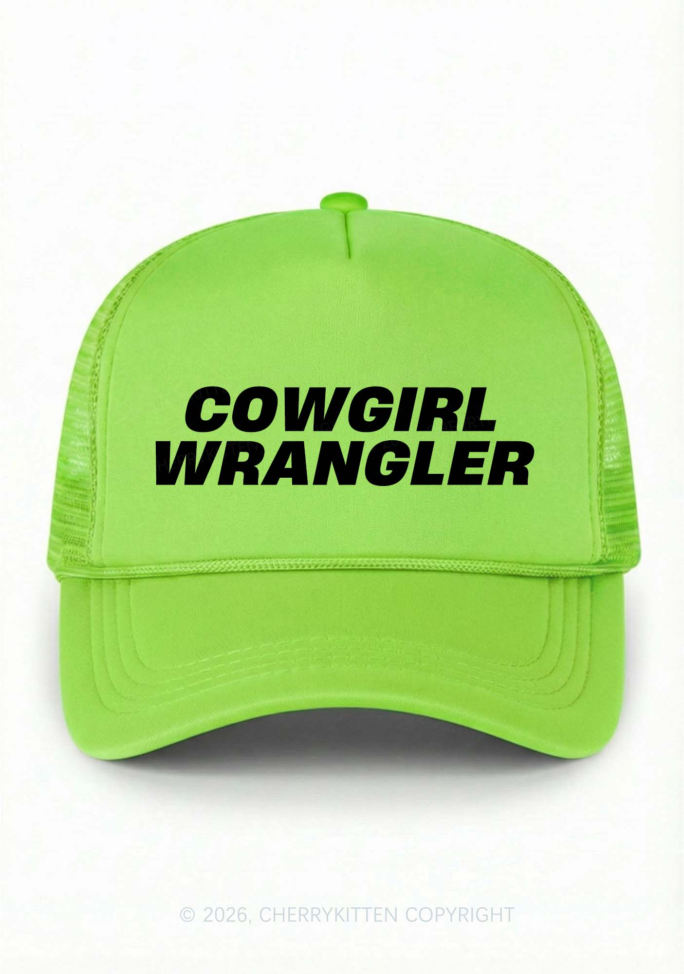Cowgirl Wrangler Pride Y2K Trucker Hat Cherrykitten