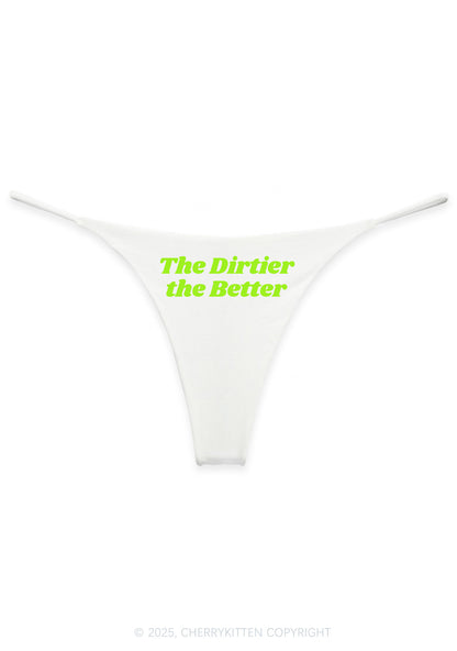 The Dirtier The Better Y2K Bikini String Thong Cherrykitten