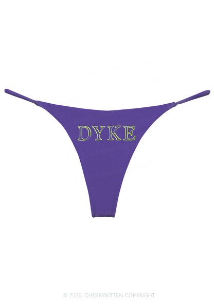 DYKE Pride Y2K Bikini String Thong Cherrykitten