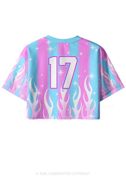 Trans Silly Goose Pride Y2K Crop Sport Jersey Shirts Cherrykitten