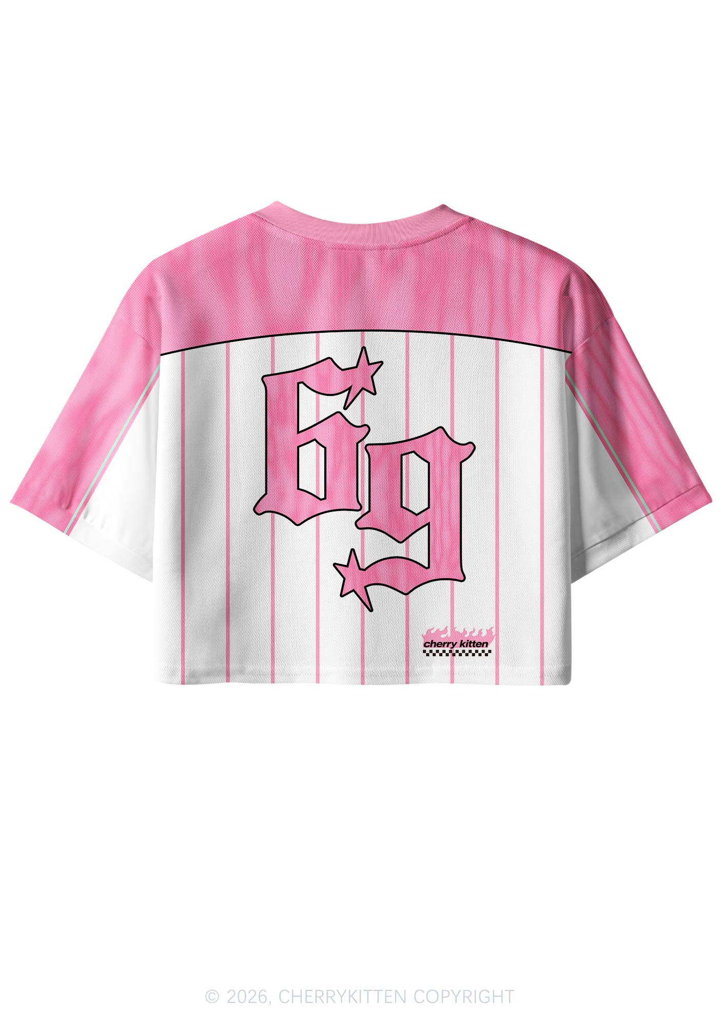 Girls Like Girls Like Boys Do Pride Y2K Crop Sport Jersey Shirts Cherrykitten