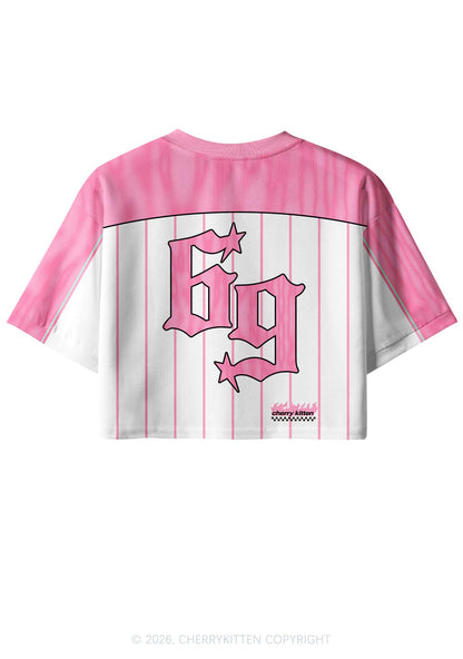 Girls Like Girls Like Boys Do Pride Y2K Crop Sport Jersey Shirts Cherrykitten