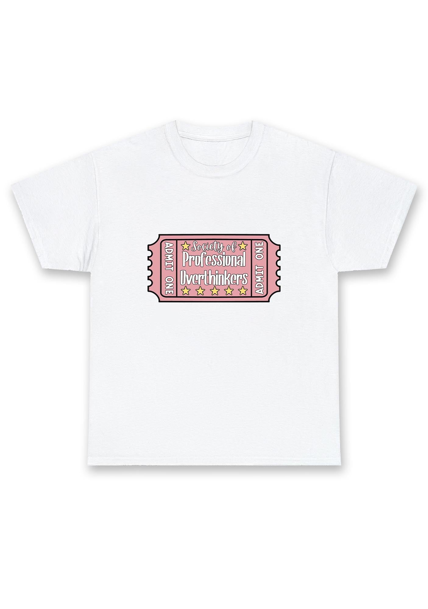 Society Of Professional Overthinkers Chunky Shirt