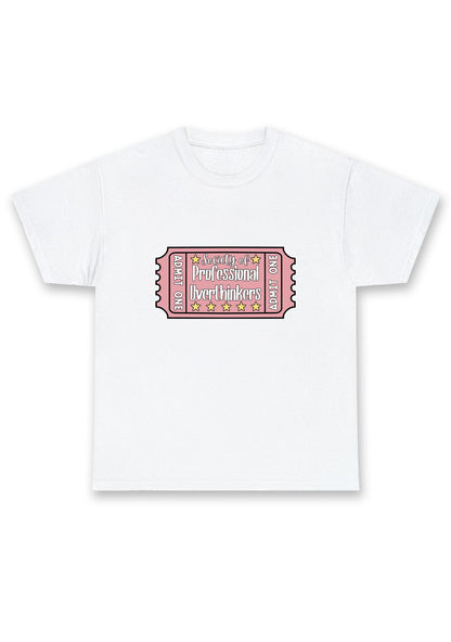 Society Of Professional Overthinkers Chunky Shirt