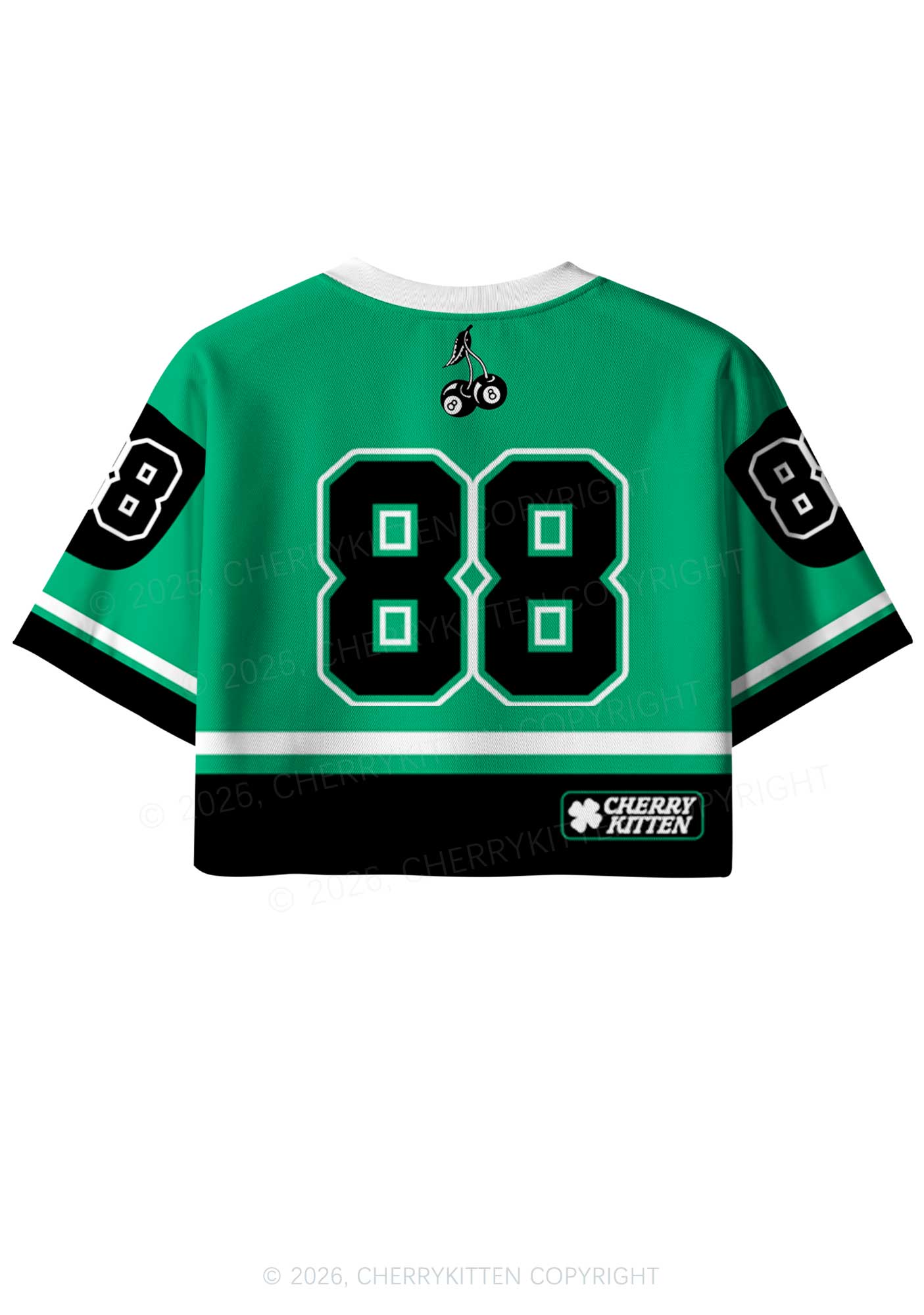 Custom The Irish Love Me St Patricks Y2K Crop Sport Jersey Shirts Cherrykitten