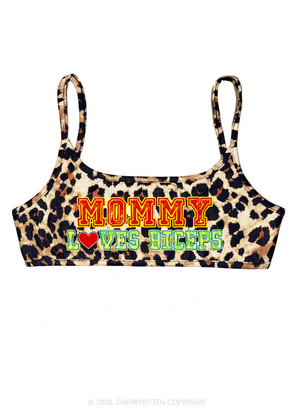 Mommy Loves Biceps Y2K Super Crop Cami Cherrykitten