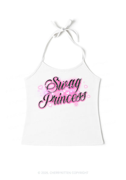 Swag Princess Y2K Halter Neck Cami Cherrykitten