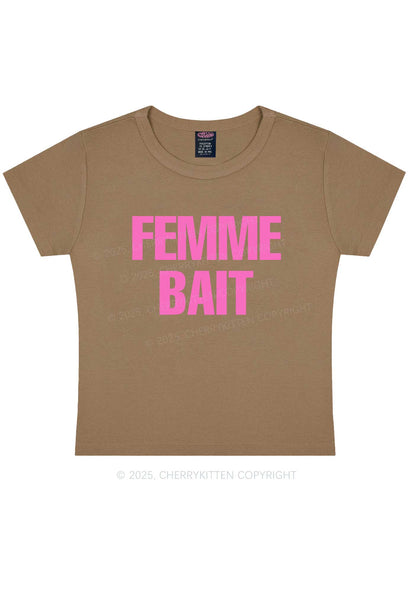 Femme Bait Y2K Baby Tee Cherrykitten