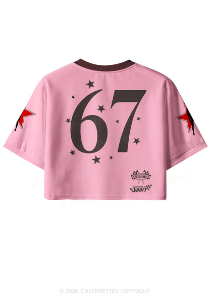 These Txtties Nonbinary Too Pride Y2K Crop Sport Jersey Shirts Cherrykitten