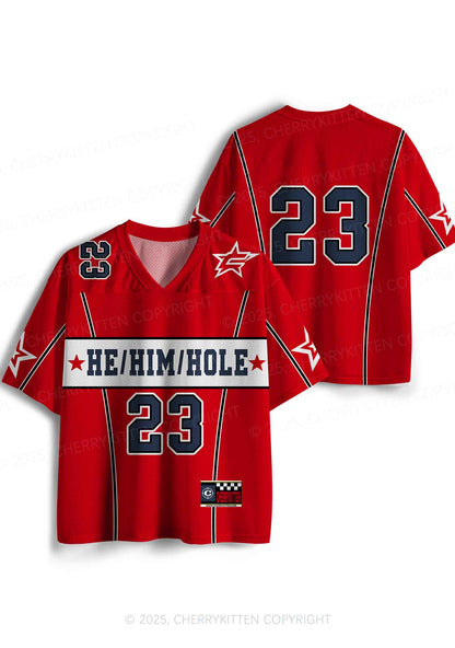 Custom He Him Hole Pride Y2K Sport Jersey Shirts Cherrykitten
