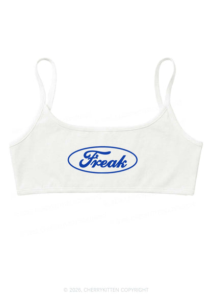 Oval Freak Y2K Super Crop Cami Cherrykitten