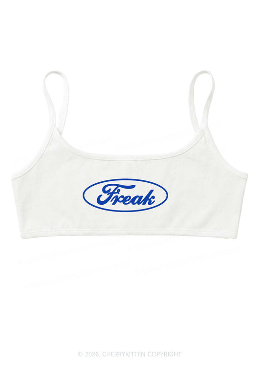 Oval Freak Y2K Super Crop Cami Cherrykitten