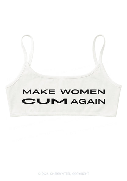 Make Women Cxm Again Y2K Super Crop Cami Cherrykitten