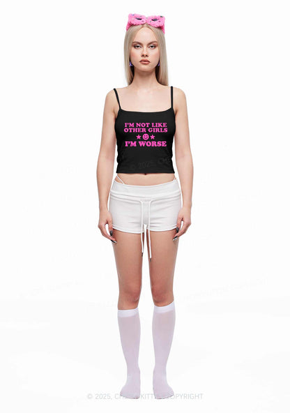 Im Worse Y2K Spaghetti Strap Cami Cherrykitten
