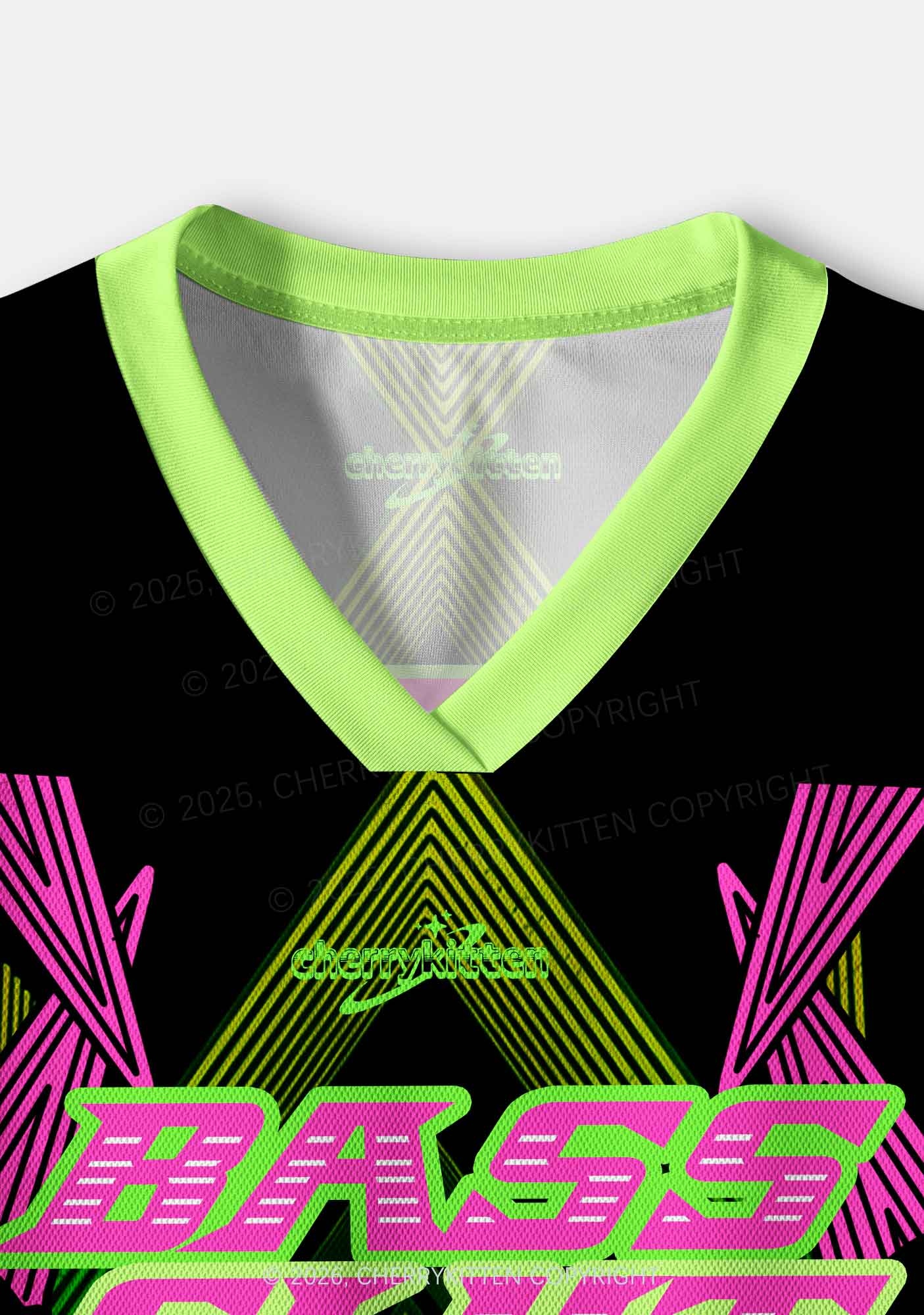 Bass Slxt Y2K Crop Sport Jersey Shirts Cherrykitten
