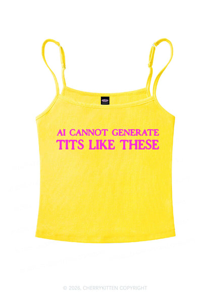 Ai Cannot Generate Txts Y2K Spaghetti Strap Cami Cherrykitten