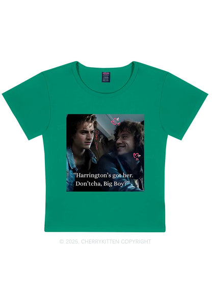 Big Boy Got Her Y2K Baby Tee Cherrykitten