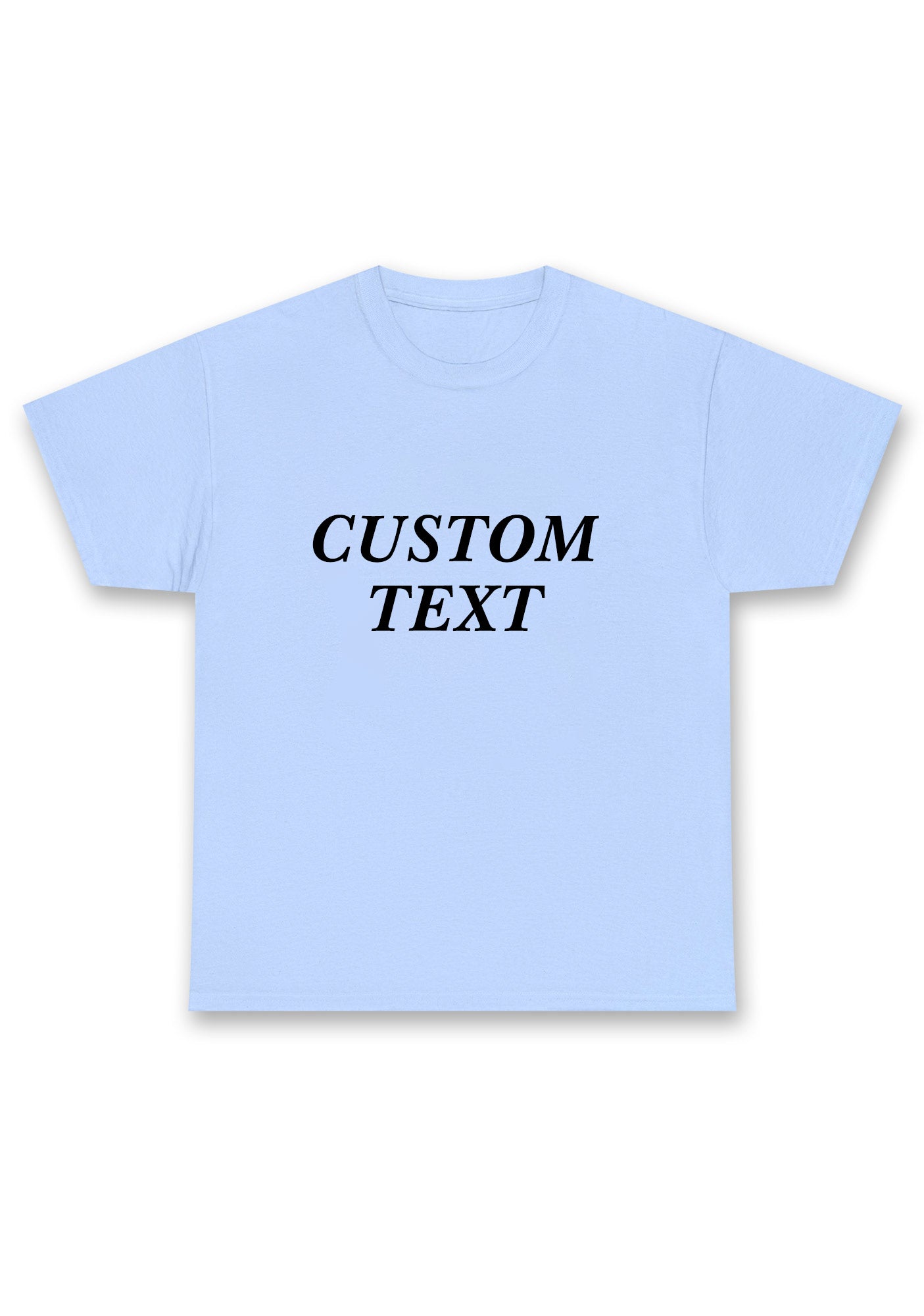 Custom Personalized Text Chunky Shirt