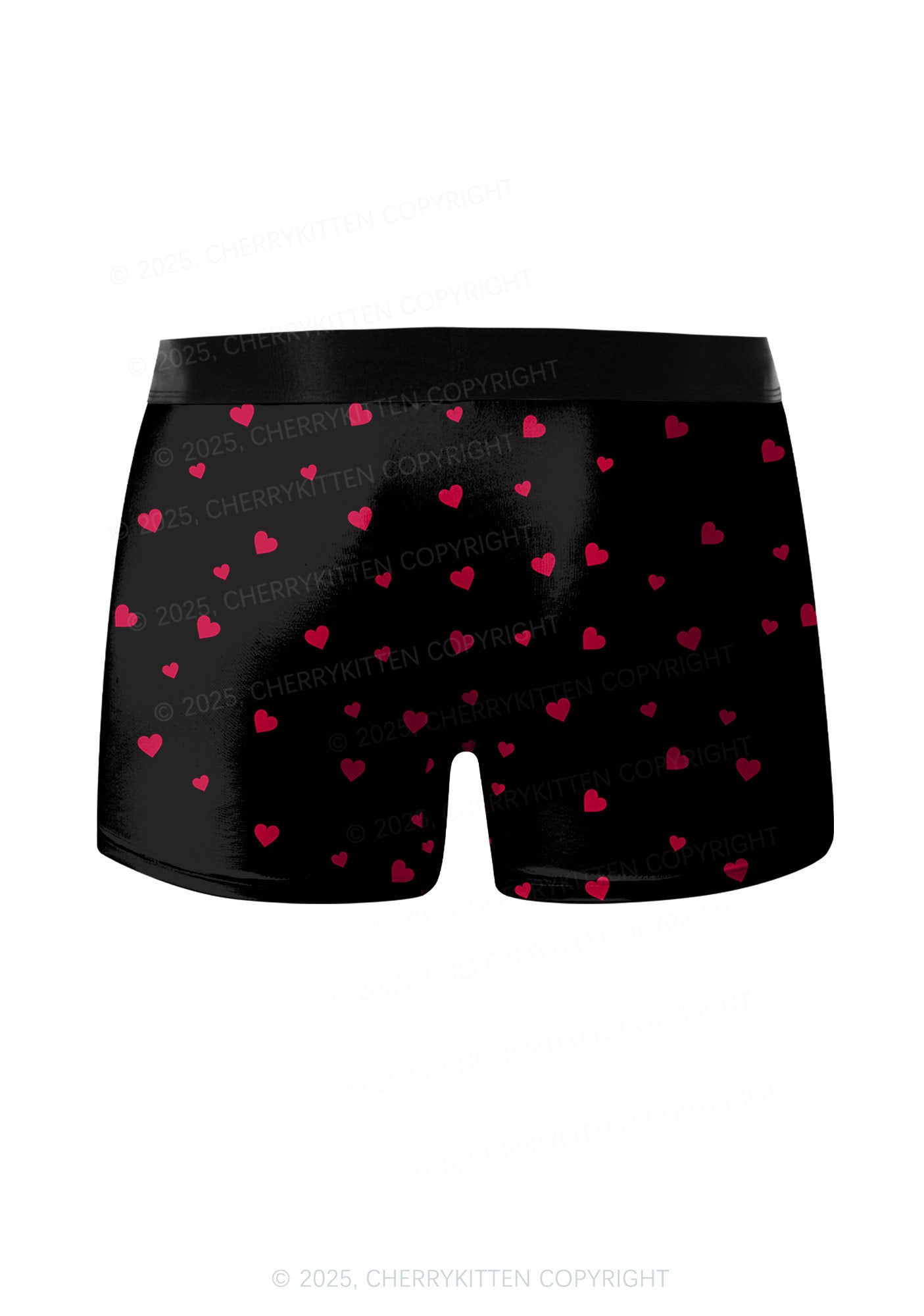 Custom I Love My GF BF Valentine's Day Y2K Print Couples Boxer Briefs Set Cherrykitten