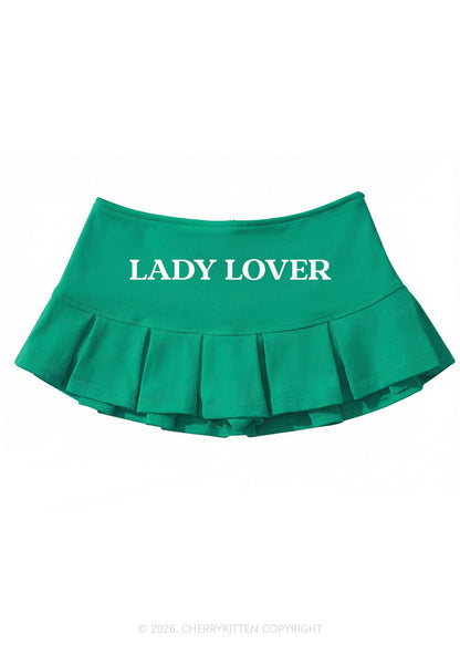 Lady Lover Pride Y2K Mini Pleated Skirts Cherrykitten