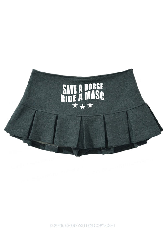 Ride A Masc Pride Y2K Mini Pleated Skirts Cherrykitten