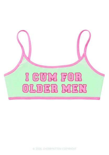 Cxm For Older Men Y2K Super Crop Cami Cherrykitten