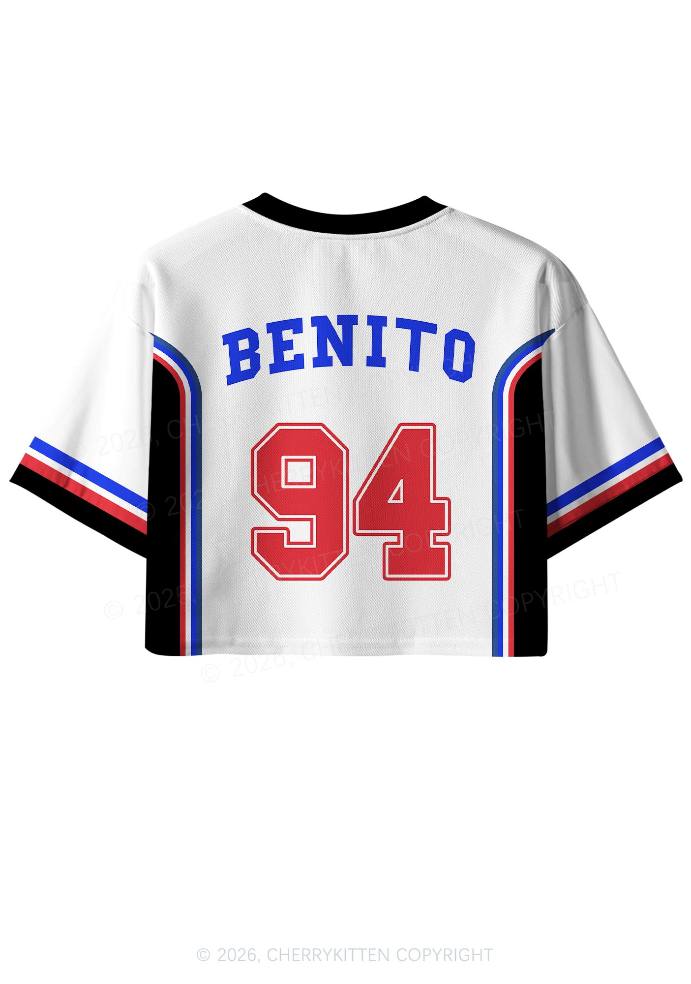 Team Bunny Y2K Crop Sport Jersey Shirts Cherrykitten