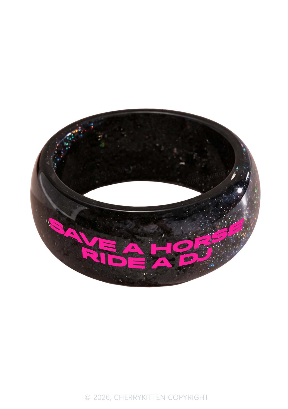 Ride A Dj Y2K Cuff Bangle Cherrykitten
