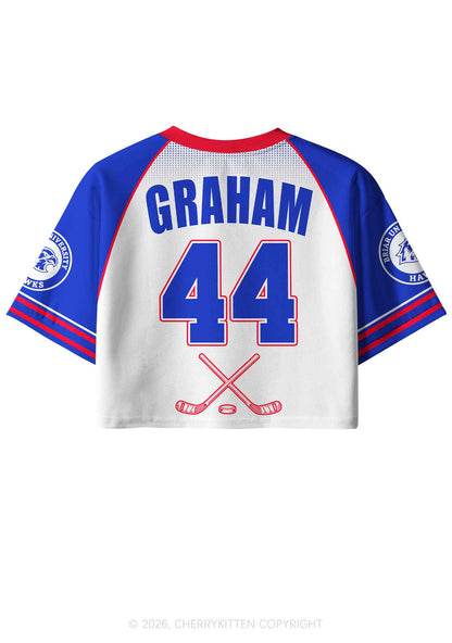 Legend Silhouette GG Y2K Crop Sport Jersey Shirts Cherrykitten